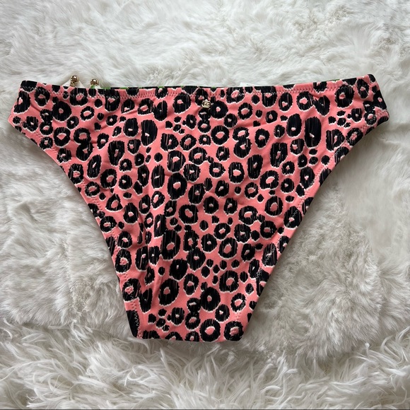 NEW DEREK LAM 10 Crosby bikini bottom Size XS U-wire Leopard design - Picture 13 of 14